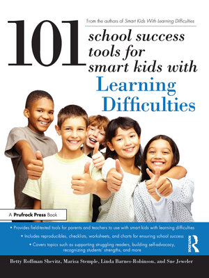 cover image of 101 School Success Tools for Smart Kids With Learning Difficulties